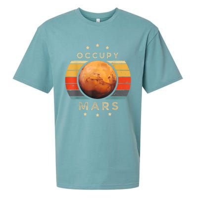 Occupy Mars Astronomy Space Explorer Sueded Cloud Jersey T-Shirt