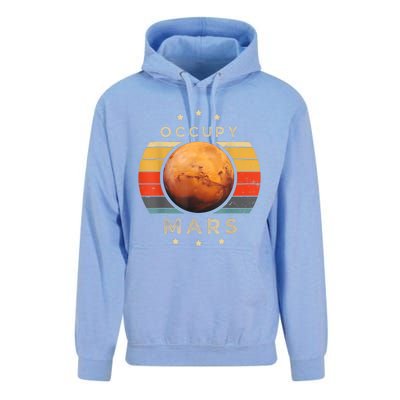 Occupy Mars Astronomy Space Explorer Unisex Surf Hoodie