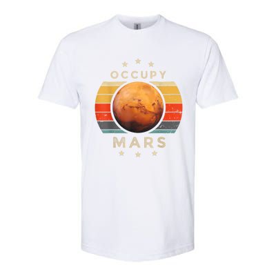 Occupy Mars Astronomy Space Explorer Softstyle CVC T-Shirt