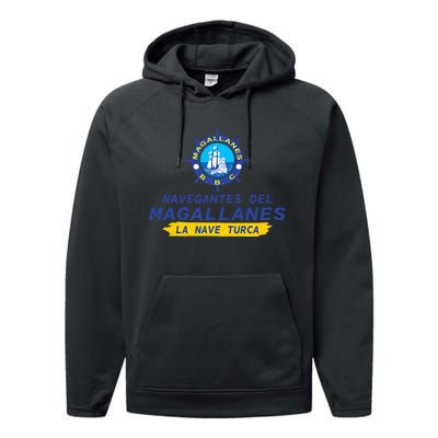 Orgullo Magallanero Apoya A Los Navegantes Del Magallanes Performance Fleece Hoodie