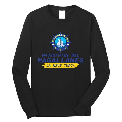 Orgullo Magallanero Apoya A Los Navegantes Del Magallanes Long Sleeve Shirt