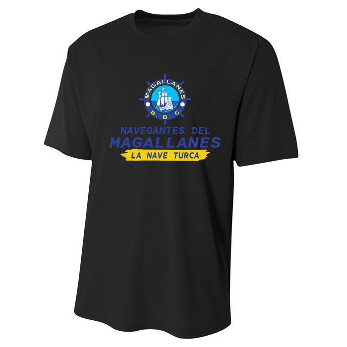 Orgullo Magallanero Apoya A Los Navegantes Del Magallanes Performance Sprint T-Shirt