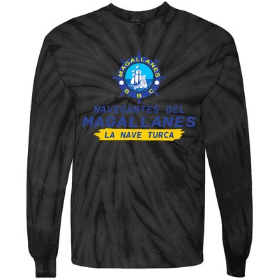 Orgullo Magallanero Apoya A Los Navegantes Del Magallanes Tie-Dye Long Sleeve Shirt