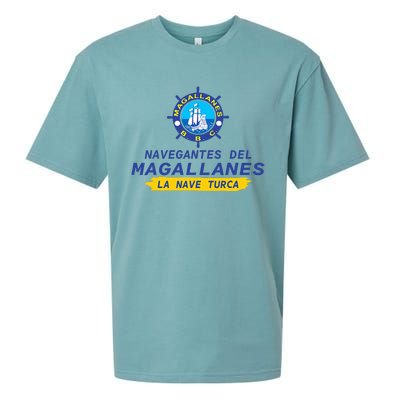 Orgullo Magallanero Apoya A Los Navegantes Del Magallanes Sueded Cloud Jersey T-Shirt