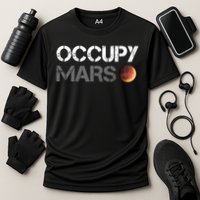 Occupy Mars Astronomy Space Explorer Rocket Science Performance Shirt