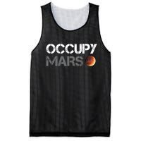 Occupy Mars Astronomy Space Explorer Rocket Science Mesh Reversible Basketball Jersey Tank
