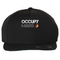 Occupy Mars Astronomy Space Explorer Rocket Science Wool Snapback Cap