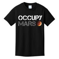 Occupy Mars Astronomy Space Explorer Rocket Science Kids T-Shirt