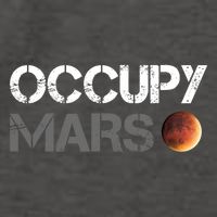 Occupy Mars Astronomy Space Explorer Rocket Science Vector Backpack