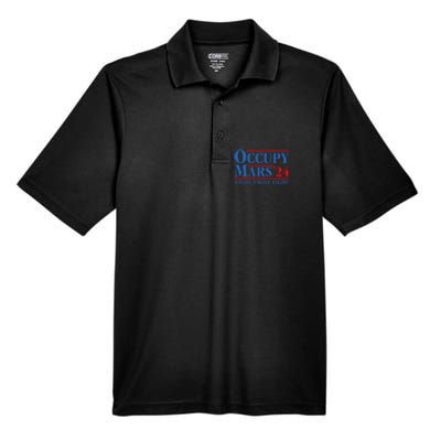 Occupy Mars Astronomy Space Fight Fight Fight Men's Origin Performance Pique Polo