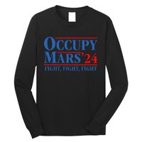 Occupy Mars Astronomy Space Fight Fight Fight Long Sleeve Shirt