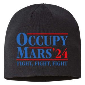 Occupy Mars Astronomy Space Fight Fight Fight Sustainable Beanie