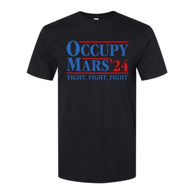 Occupy Mars Astronomy Space Fight Fight Fight Softstyle CVC T-Shirt