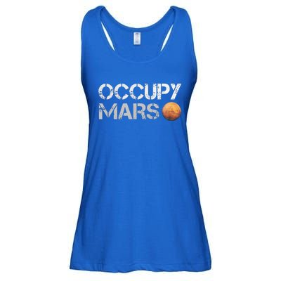 Occupy Mars Astronomy Space Explorer Ladies Essential Flowy Tank