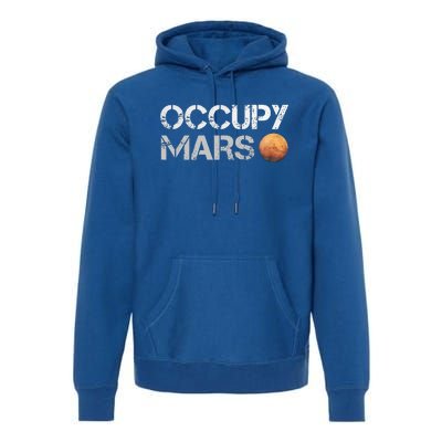 Occupy Mars Astronomy Space Explorer Premium Hoodie