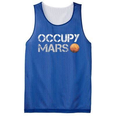 Occupy Mars Astronomy Space Explorer Mesh Reversible Basketball Jersey Tank