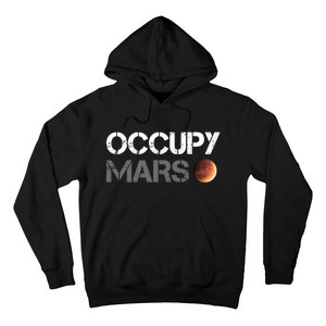 Occupy Mars Astronomy Space Explorer Rocket Hoodie