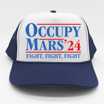 Occupy Mars Astronomy Space Fight Fight Fight Trucker Hat