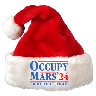 Occupy Mars Astronomy Space Fight Fight Fight Premium Christmas Santa Hat