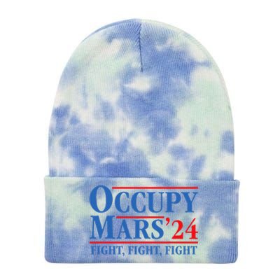 Occupy Mars Astronomy Space Fight Fight Fight Tie Dye 12in Knit Beanie