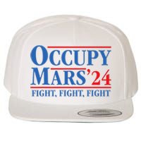 Occupy Mars Astronomy Space Fight Fight Fight Wool Snapback Cap