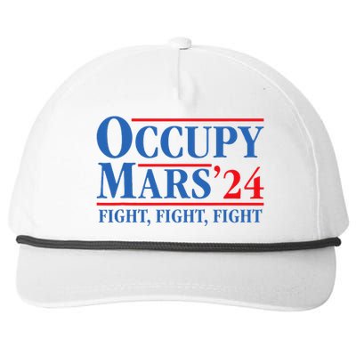 Occupy Mars Astronomy Space Fight Fight Fight Snapback Five-Panel Rope Hat