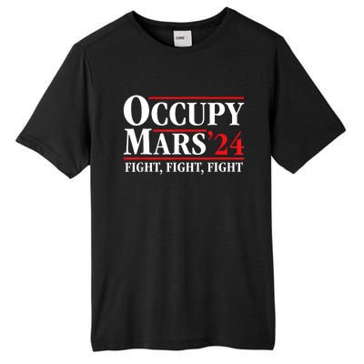 Occupy Mars Astronomy Space Fight Fight Fight Tall Fusion ChromaSoft Performance T-Shirt