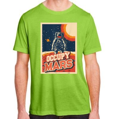 Occupy Mars Aerospace Space Travel Adult ChromaSoft Performance T-Shirt