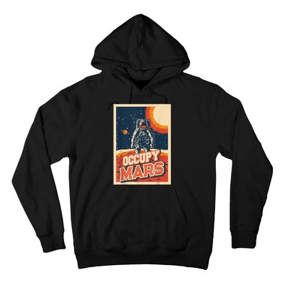 Occupy Mars Aerospace Space Travel Hoodie