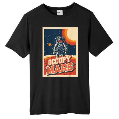 Occupy Mars Aerospace Space Travel Tall Fusion ChromaSoft Performance T-Shirt