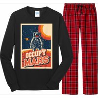 Occupy Mars Aerospace Space Travel Long Sleeve Pajama Set