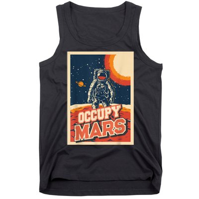 Occupy Mars Aerospace Space Travel Tank Top