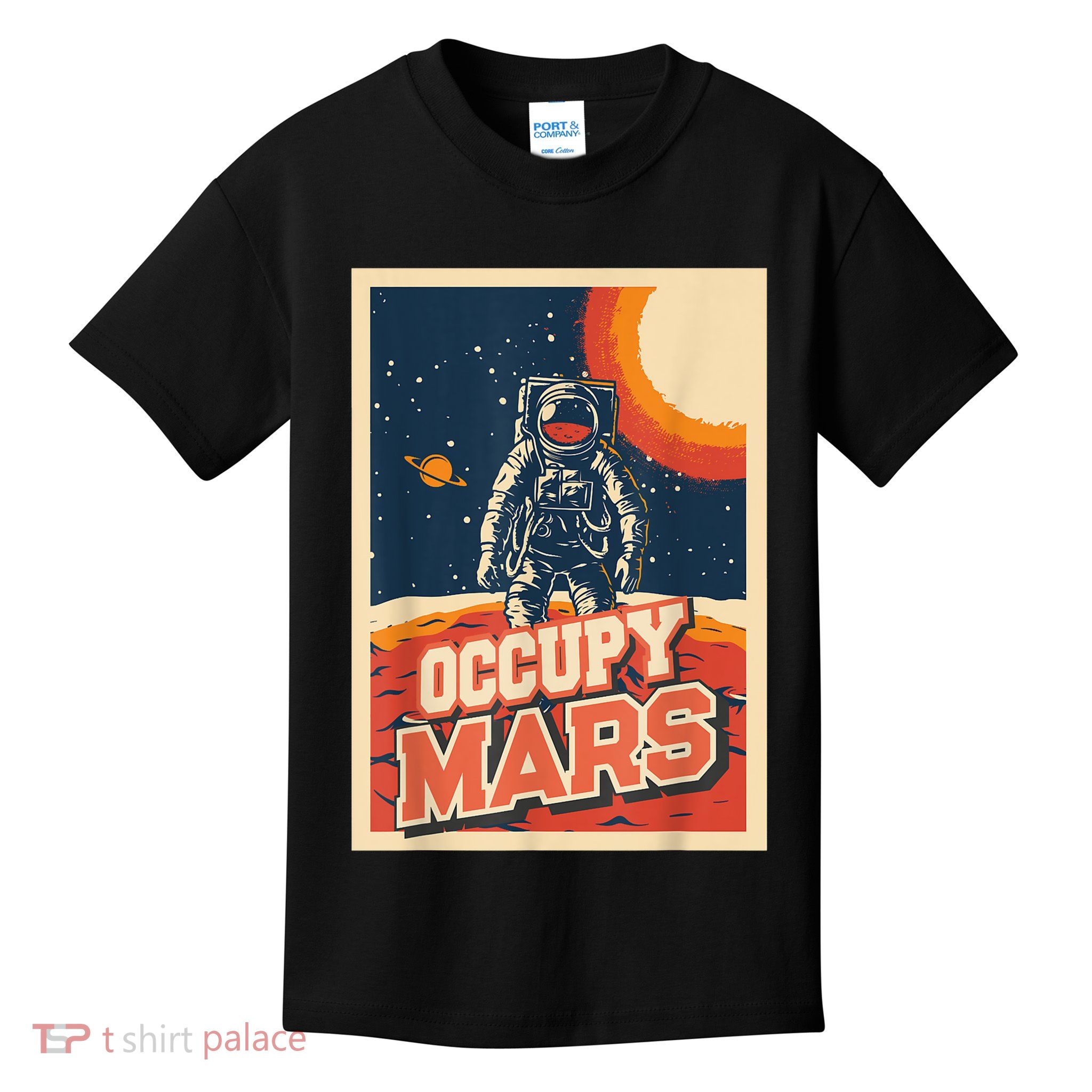Occupy Mars Aerospace Space Travel Kids T-Shirt