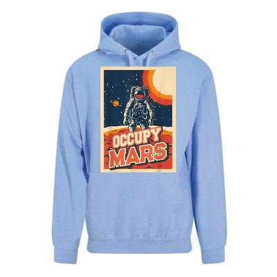 Occupy Mars Aerospace Space Travel Unisex Surf Hoodie