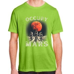 Occupy Mars Astronomy Space Explorer Adult ChromaSoft Performance T-Shirt