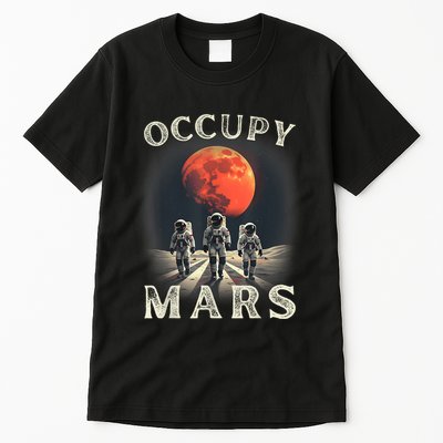 Occupy Mars Astronomy Space Explorer Tall T-Shirt