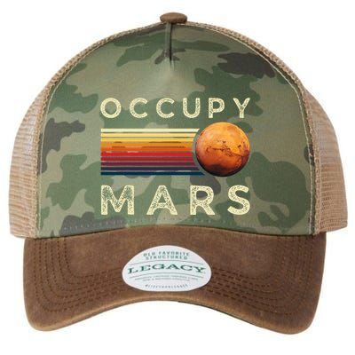 Occupy Mars Astronomy Space Explorer Legacy Tie Dye Trucker Hat