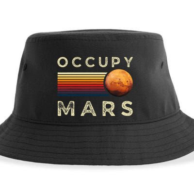 Occupy Mars Astronomy Space Explorer Sustainable Bucket Hat