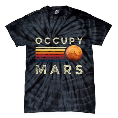 Occupy Mars Astronomy Space Explorer Tie-Dye T-Shirt