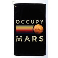 Occupy Mars Astronomy Space Explorer Golf Towel