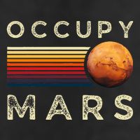 Occupy Mars Astronomy Space Explorer Golf Towel
