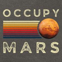Occupy Mars Astronomy Space Explorer Cotton Canvas Backpack
