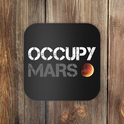 Occupy Mars Astronomy Space Explorer Rocket Science Coaster