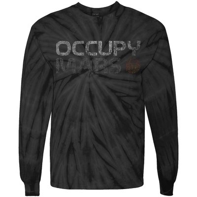 Occupy Mars Astronomy Space Explorer Gift Tie-Dye Long Sleeve Shirt