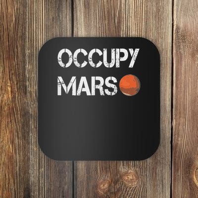 Occupy Mars Astronomy Space Explorer Rocket Science Coaster