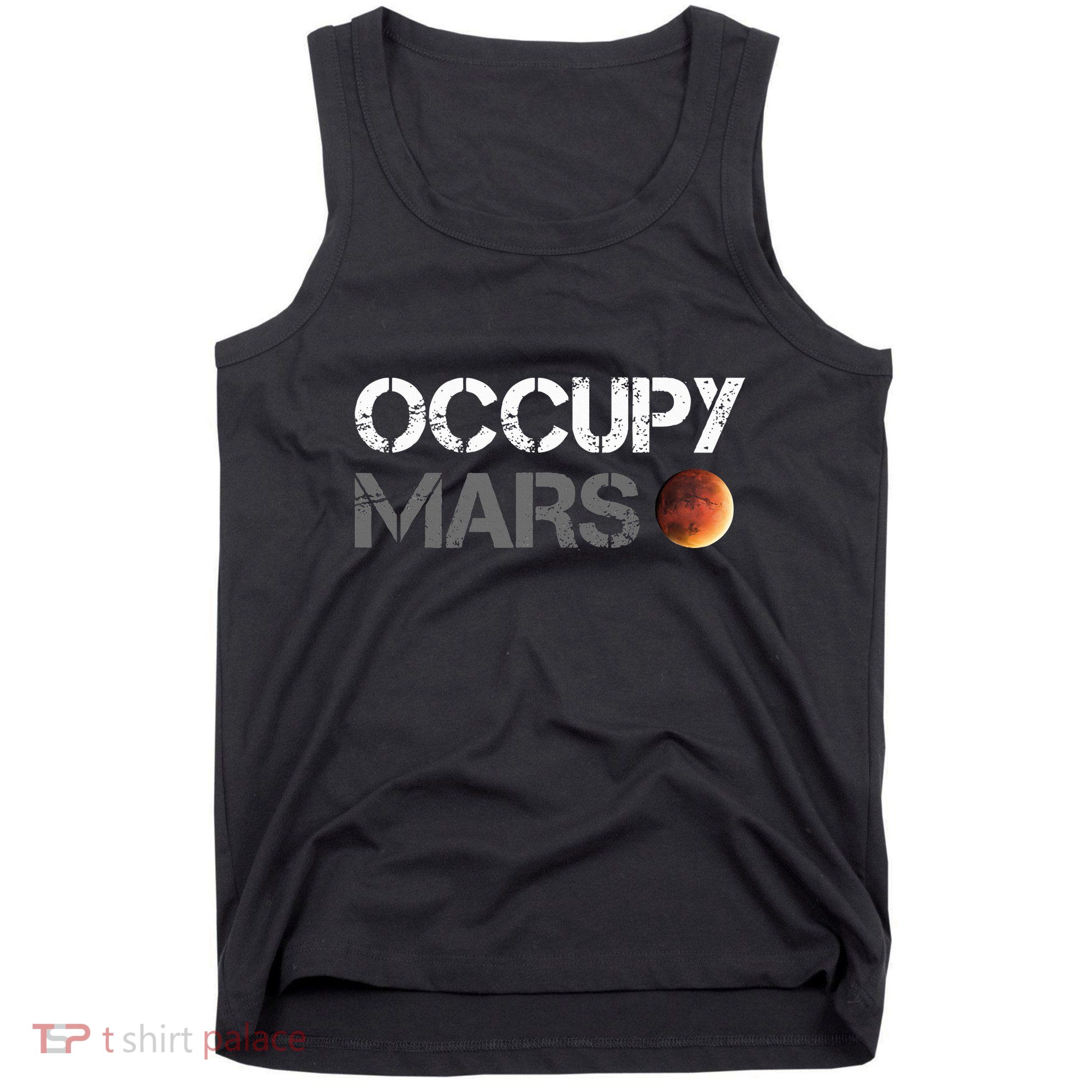 Occupy Mars Astronomy Space Explorer Rocket Science Tank Top
