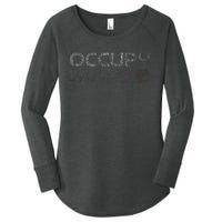 Occupy Mars Astronomy Space Explorer Women's Perfect Tri Tunic Long Sleeve Shirt