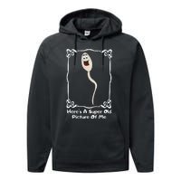 Old Man Birthday Novelty Gag 50 Years Old & Up Performance Fleece Hoodie