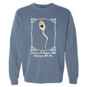 Old Man Birthday Novelty Gag 50 Years Old & Up Garment-Dyed Sweatshirt