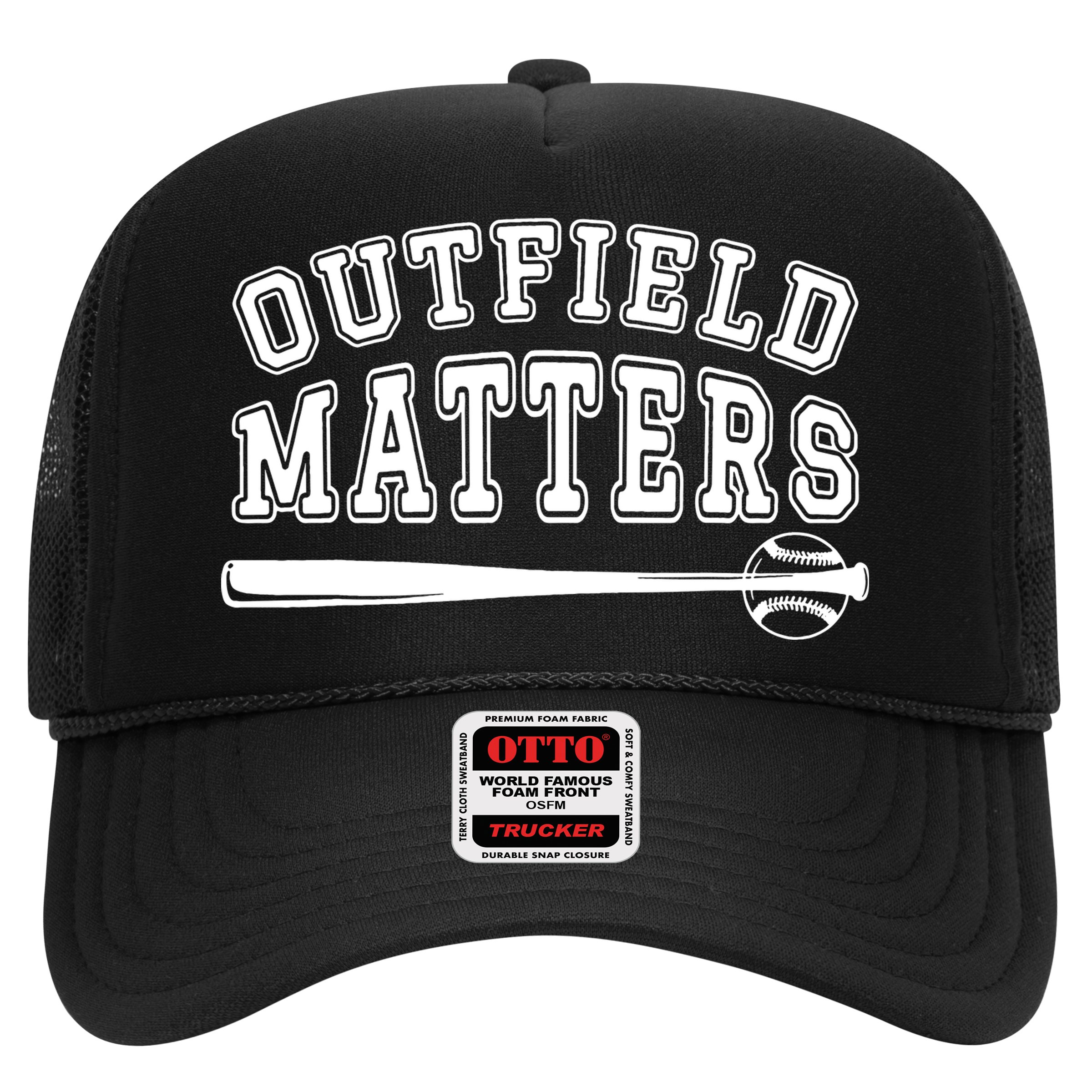 Outfield Matters Baseball Funny Hat